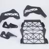 Motorcycle Headlight Cover Accessory, Iron Lamp Panel Part for 450MT Retro Custom Appearance and Daily Road Presentation with Front Detail