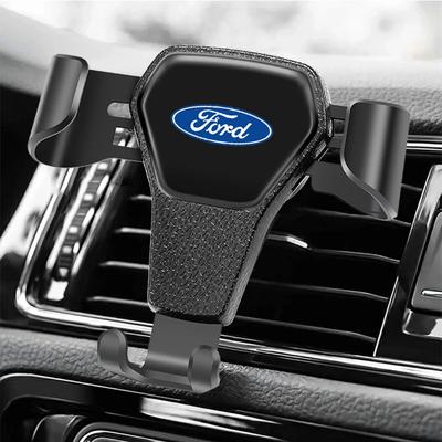 Автомобильный держатель телефона с креплением на решетку вентиляции GPS-подставка Инструменты Зажим для воздуховода Для Ford S MAX Ranger Focus Fiesta Mondeo Kuga Mustang Escort KA Ranger