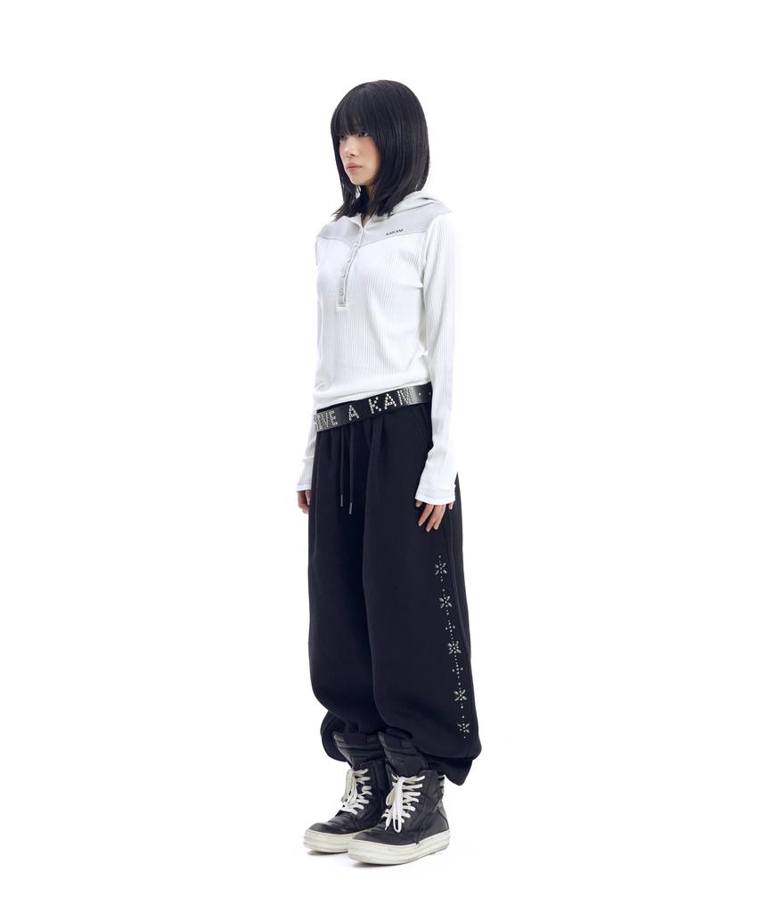 Штаны с заклепками AAKAM Line (черный)