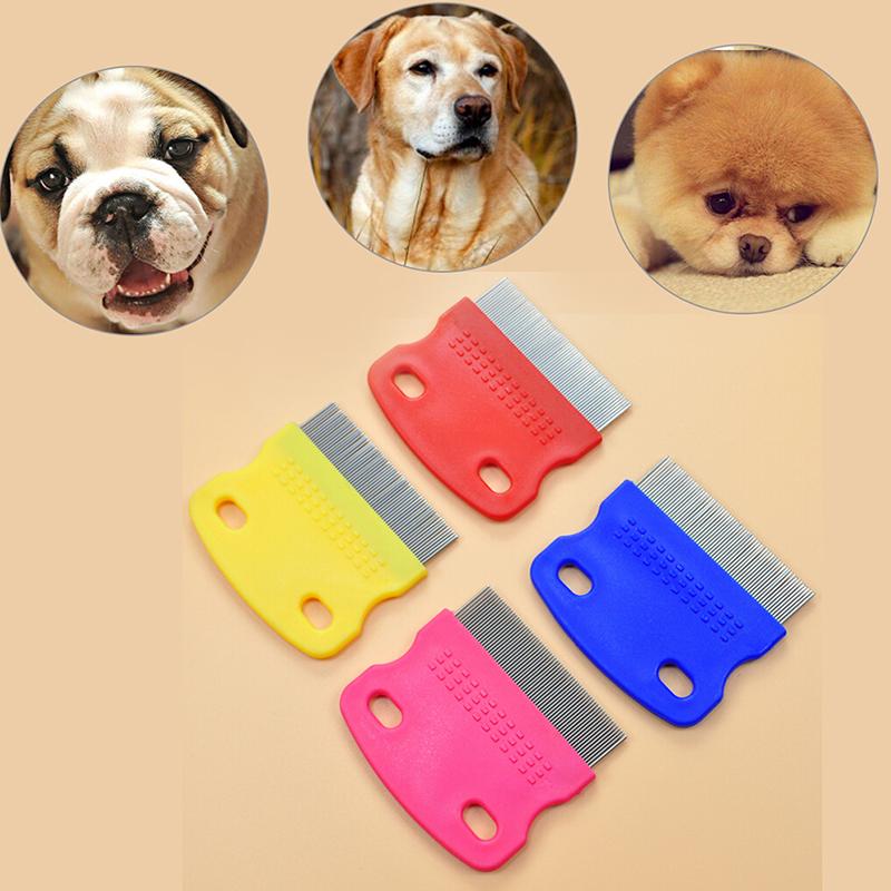 Stainless Steel Pet Dog Cat Toothed Flea Removal Cleaning Brush Grooming Comb