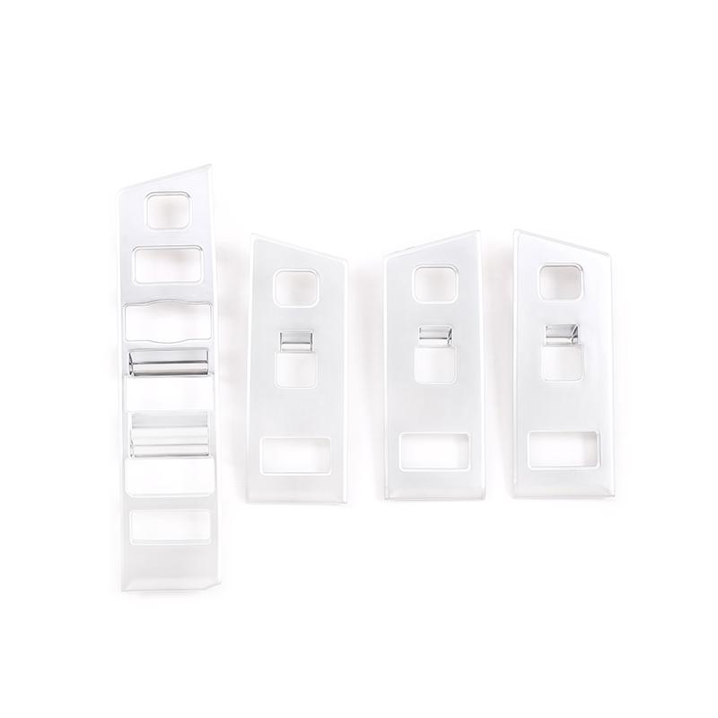 Для Land Rover Range Rover Evoque, переключатель подъема окна автомобиля, панель, накладка, рамка, ABS, углеродное волокно, авто интерьер