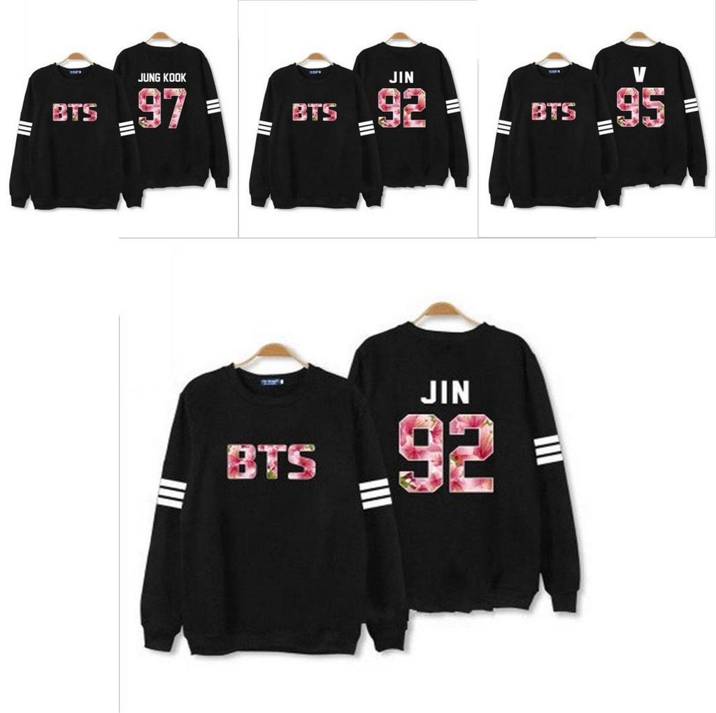 Bts in Bloom Kpop Jumper Kapuzenpullover Sweatshirt Hoodie Pullover Kostüme