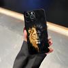 Чехол с рисунком животного Льва для iPhone 15 16 14 Plus XR 17Air 7 8 13 12 11 17 Pro Max XS Max Черный Мягкий Чехол для Телефона