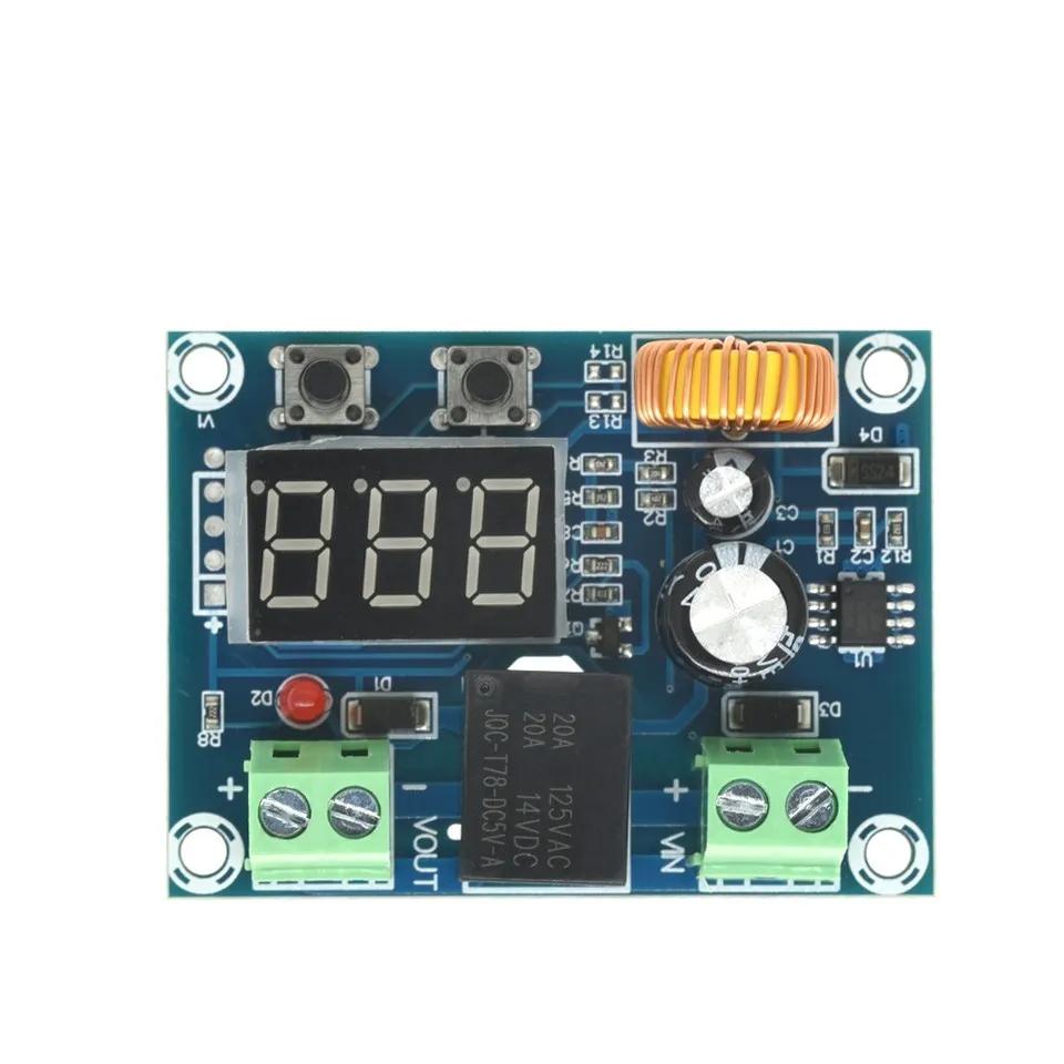XH-M609 Low Voltage Disconnect Switch Cut Off 12V 24V 36V Digital LED Display Over-Discharge Protect for 12-36V Lithium Battery