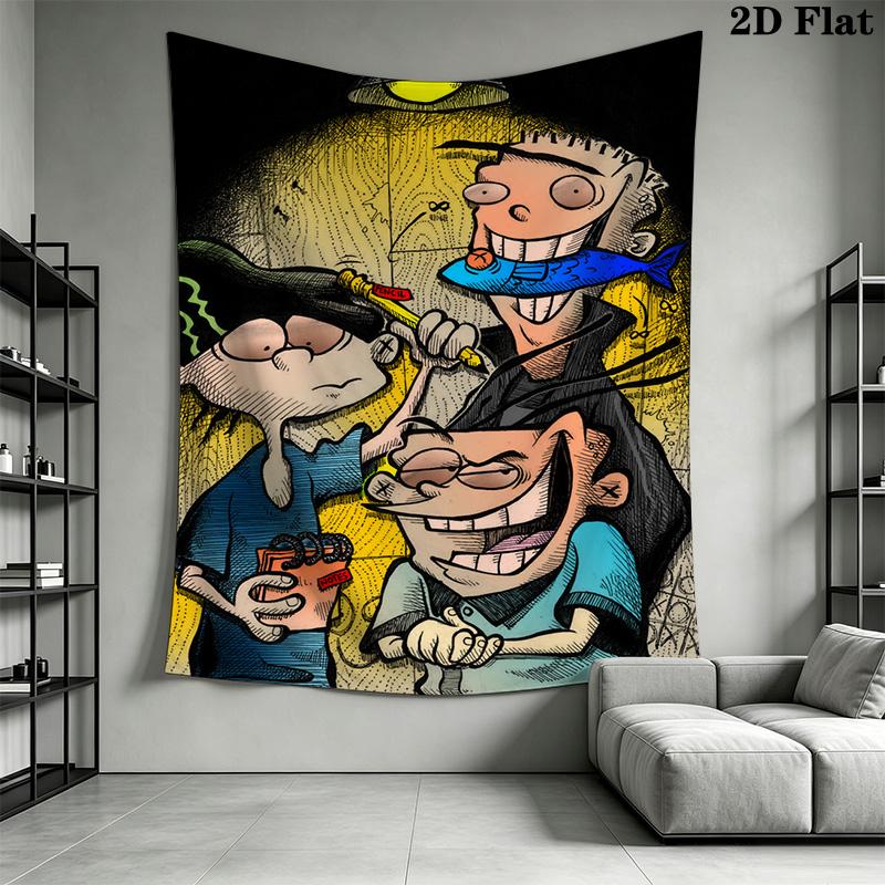 Childhood Sweethearts Pattern Home Decor Tapestry, Wall Hanging, Decorative RV Wall Cloth.SGT0917351