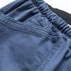 Mens Relaxed Fit Straight Leg Cargo Pants With Pleated Detail Functional Pockets Cotton Workwear Style