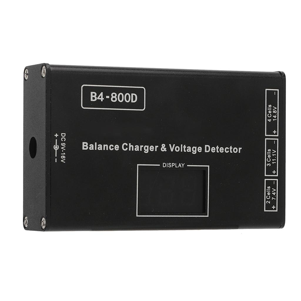 Battery Lithium Lipo Balance Charger Aluminum Alloy Battery Balance Charger with Voltage Display