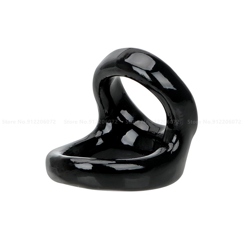 2 In 1 Men's Silicone Penis Ring Clitoris Stimulator Cock Ring Ejaculation Delay Penisring Erection Ring for Men Couples