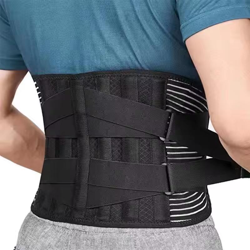 Adult Elastic Pressure Waist Fitness Breathable Exercise Waist Support Weight Lifting Belt Brace