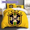 CBF Brasil Pattern Bedding Home Decoration Birthday Gift (1 * duvet cover + 2 * pillowcase, without core)