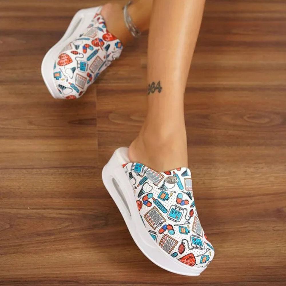 Женские медицинские сабо Sabo Hospital Shoes Нескользящие тапочки Медсестра Доктор Акушерка Хирургические сандалии