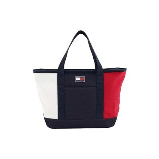 Tommy Hilfiger Эксклюзив онлайн Маленькая холщовая сумка-тоут 69J2863