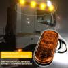 2/4/6pcs Universal 12V / 24V LED Side Marker Light Lamp For Cars Truck Trailer Boat Marked Lamp