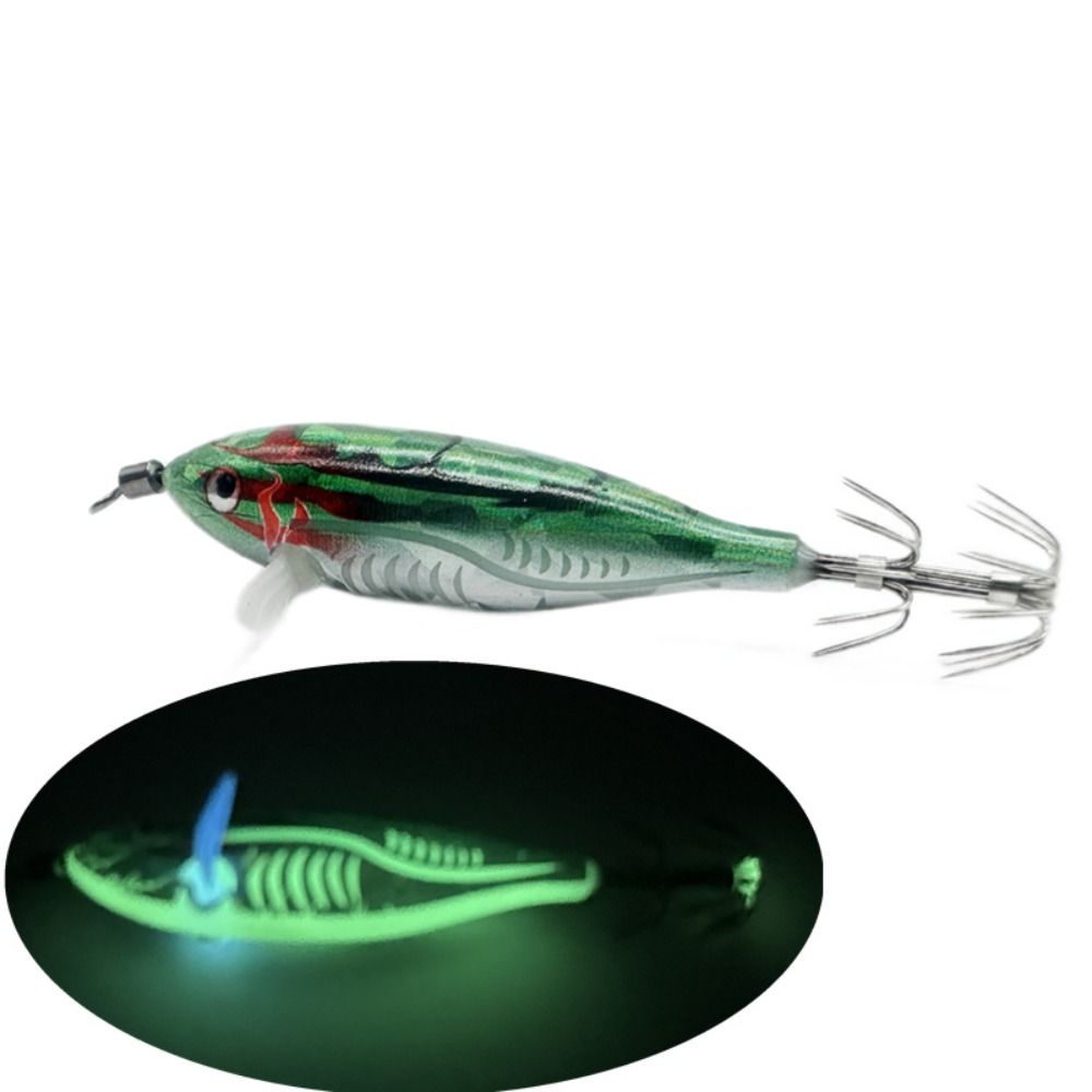 Свинцовое грузило, крючок для кальмара, рыболовные снасти, приманка для осьминога, 2023, приманки для деревянных креветок, реалистичные