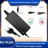 42V DC 2.1*5.5mm Power Adapter Lithium Battery Charger Replaceable Plug Power Charger AC100-240V Plug Power Adapters