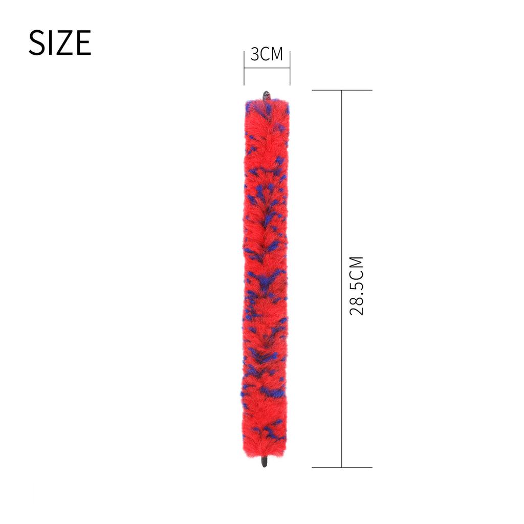 11-дюймовый саксофон изогнутая шейка чистящий стержень саксофон чистящее средство чистящая щетка щетка для пыли для обслуживания внутренней трубки инструмент