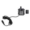 Fountain Submersible Pump Small for Aquarium Adjustable Flowrate DC 12V 10W 0?400L/H 0?400cm Lift