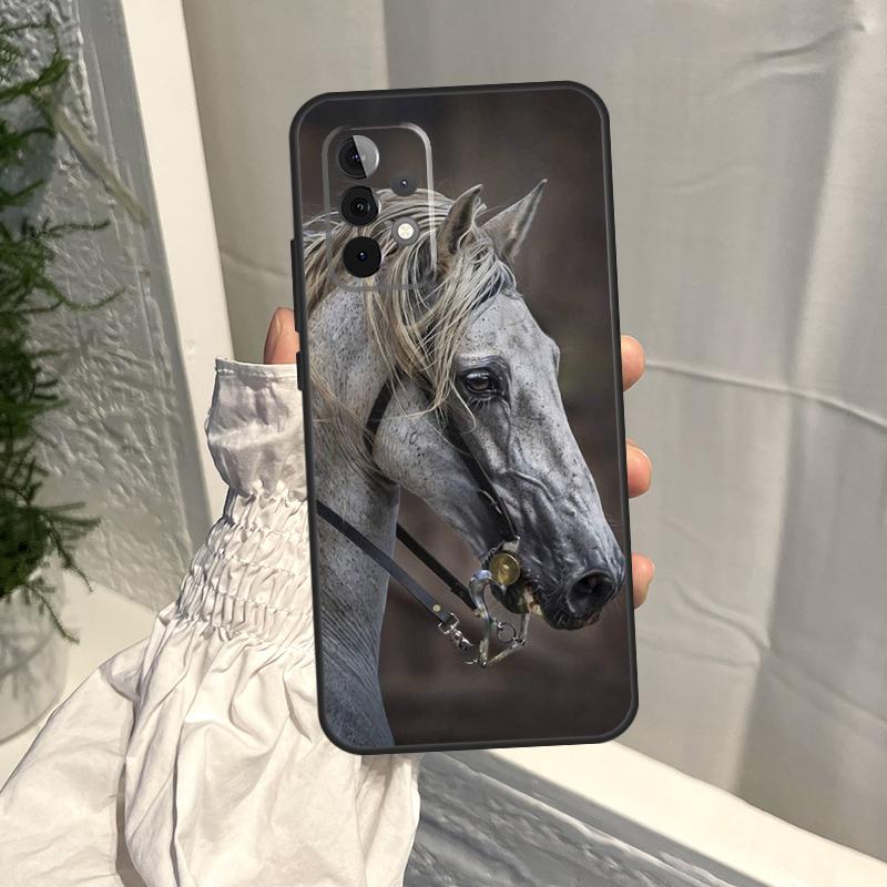Чехол Животное Конь Для Samsung Galaxy A35 A55 A15 A34 A54 A14 A56 A52 A53 A16 A26 A36 A32 A12 A33 A13 A17