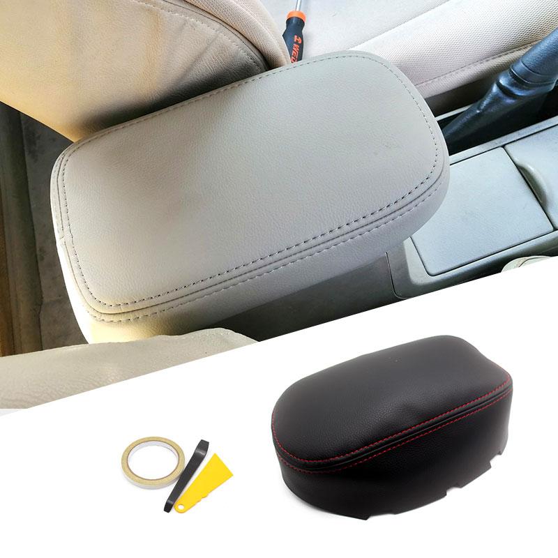 Мягкий кожаный чехол на подлокотник для Toyota Corolla 2007 2008 2009 2010 2011 2012 2013, автомобильный центральный подлокотник, кожный чехол