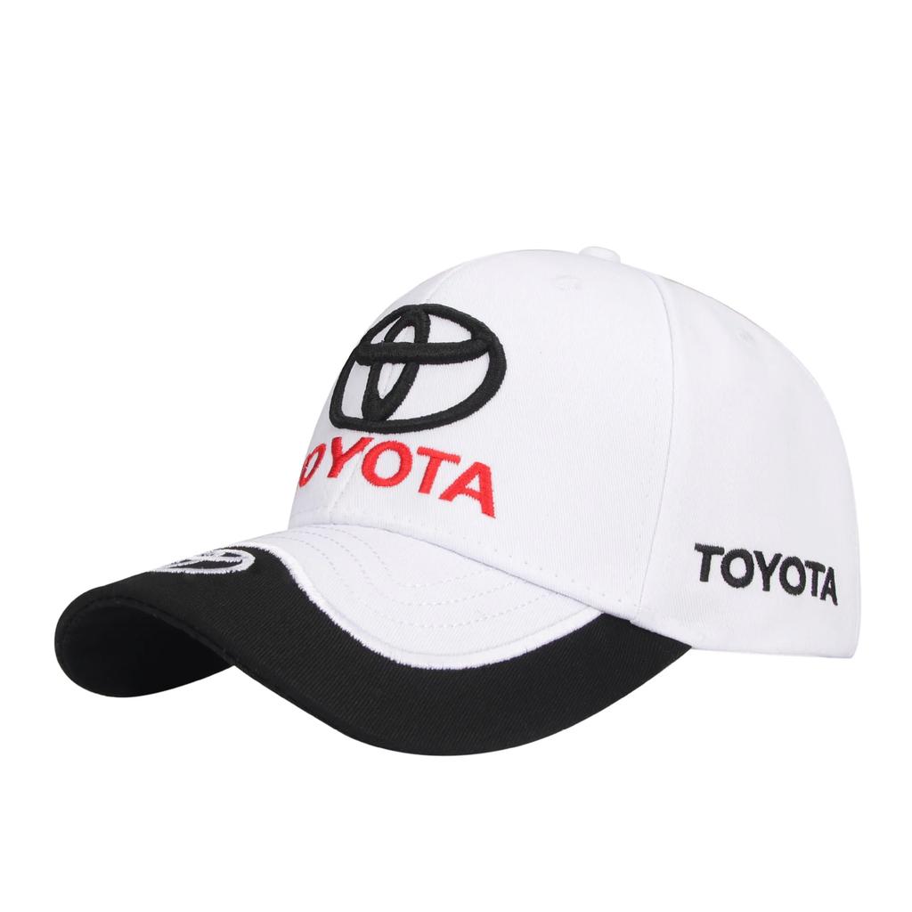 Toyota 2026 Новые колпаки на колеса Вышивка Бейсболки Весна и Осень Наружные регулируемые кепки Кепка от солнца Наклейка на машину