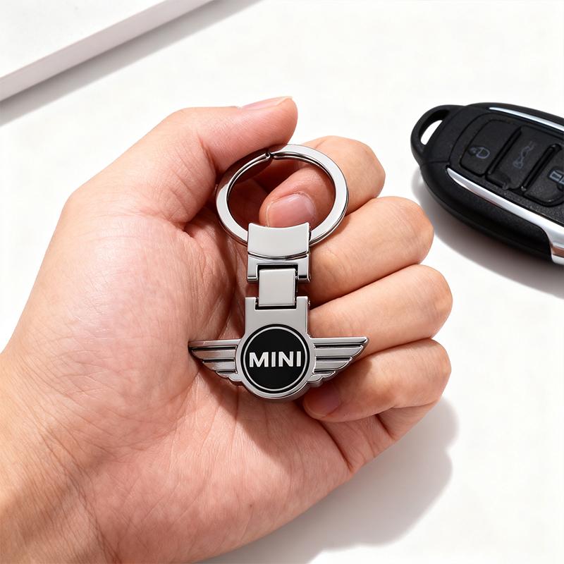 Мини Брелок с Логотипом Автомобиля Пряжка на Пояс Подвеска Для Mini Cooper JCW Works R56 R50 F54 F55 F56 F57 F60 R52 R53 R55 R57 R58 R59 R60 uylez55