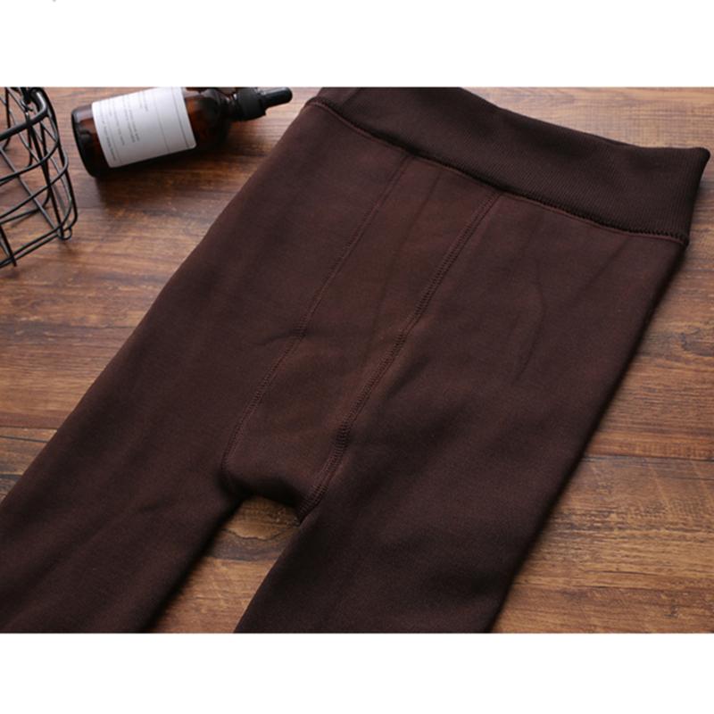 Женские осенне-зимние бархатные толстые однотонные теплые леггинсы с обнаженными ногами, артефактная верхняя одежда