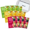 VALX Protein Smoothie of Protein Daily Vitamins 50 Billion Peptide Meal Replacement Individually Wrapped Flavors X 4 Apple Blackcurrant Beet Mango