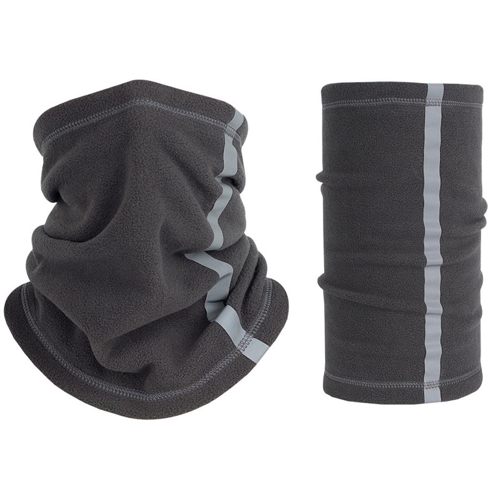 Winter Neck Gaiter Bandana Warmer Windproof Reflective Balaclava Face Cover Scarf headband for Outdoor Sport Cycling Hiking Skiing