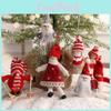 Christmas Scene Decor Lollipop Ice Cream Shape With Diy Hanging Toys For Holiday Festive Decorating