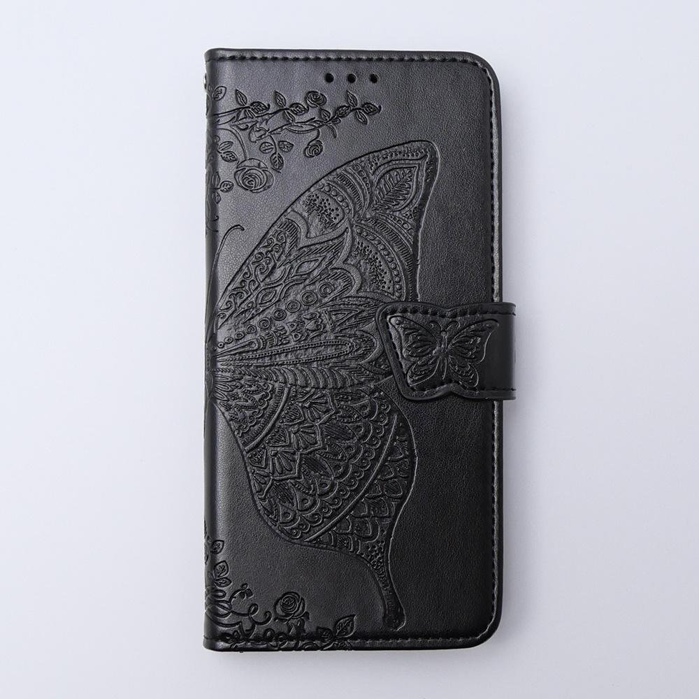 Flip case for Xiaomi 13T / 13T Pro, Butterfly, black