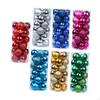 168 шт. подвесные украшения для рождественской елки шары декоративные безделушки для