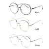 Fashion Round Glasses Women Men Metal Vintage Glasses Oversized Glasses Optical Eyeglass Frame Spectacles Eyeglasses
