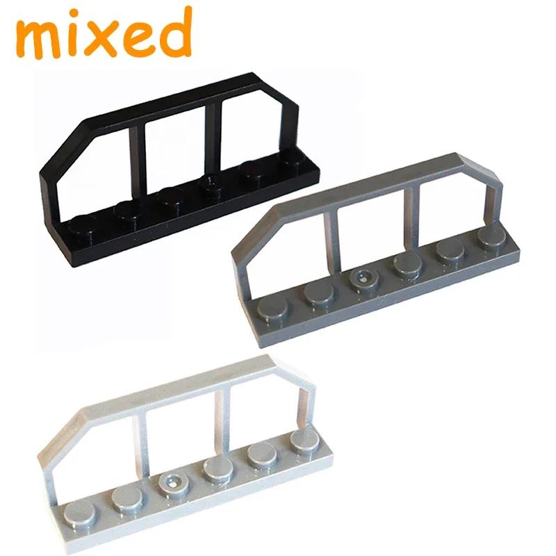 Аксессуары для Города Строительных Блоков Деталь MOC Забор Перила Лестничная Ограда Лестница Ограждающий Брус Замок Сад Ферма Военный Собираемый Кирпич