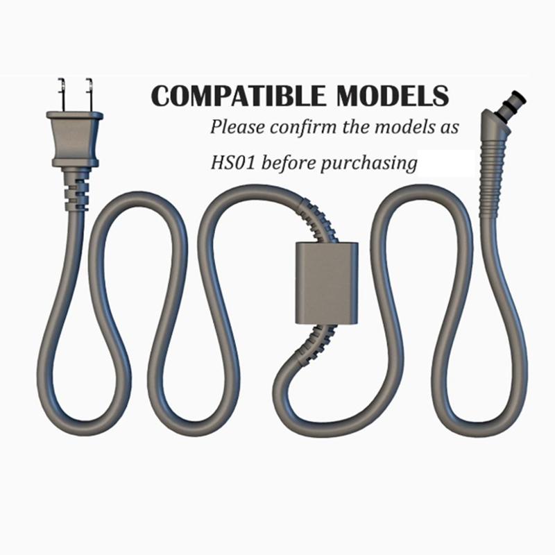 Запасной кабель для плойки для Dyson HS01/HS05 Airwrap стайлера для волос, стержень для волос, шнур питания, кабель для зарядки переменного тока, вилка для Великобритании