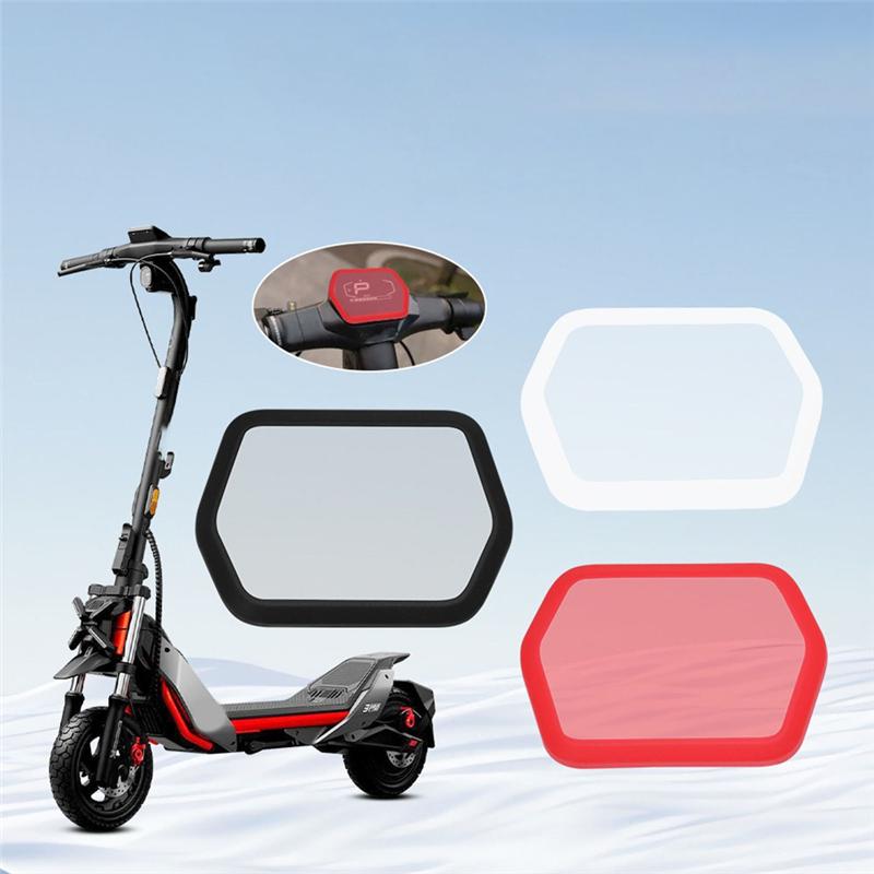 Waterproof Silicone Cover For Segway Ninebot ZT3 Pro Electric Scooter Dashboard Display Screen Case Parts Black