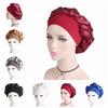 Head Cover Stretch Night Sleep Hat Wide Band Satin Cap Elastic Head Wraps Hair Loss Chemo