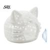 Shrimp Spawning Cave Aquarium Cave, Cat Head Fish Hideout with Suction Hollow Ornament Cup, Decorative for Betta Tanks Non-toxic Tank