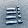 For Suzuki Solio   ABS Car-Styling Exterior Door Handle Pull Carbon Fiber Cover Door Handle Cover Trim Styling