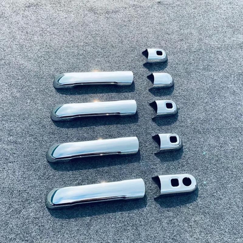 For Suzuki Solio ABS Car-Styling Exterior Door Handle Pull Carbon Fiber Cover Door Handle Cover Trim Styling
