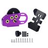 2Low CNC Gearbox Middle Transmission Box with Overdrive Gear For LCG 1/10 RC Crawler Axial SCX10 III II 90046 Capra TRX4 Upgrade