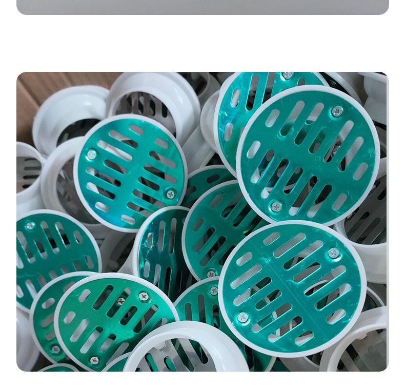 Modern 3-1/2 Inch 201 S/S Eco-Friendly Shower Drain Grate with Easy Installation and Two-Screws Hole for Bathroom Use