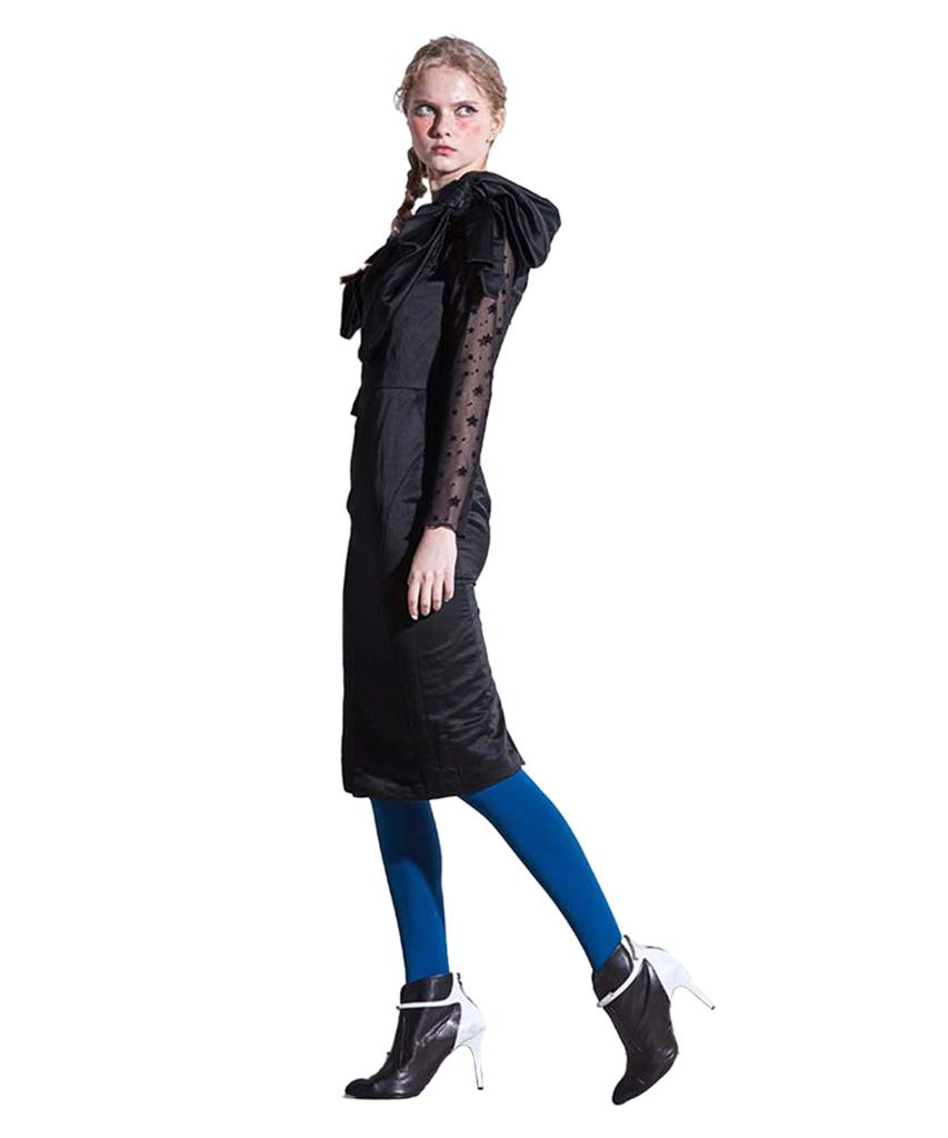 GREEDILOUS Shoulder Tie Dress