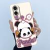 Case For Xiaomi Poco M7 4G Cute Panda Sweet Girls Cats Silicone Soft Back Cover For XiaomiPocoM7 4G Bumper Protective Casing