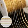 Винтажные Змеиные Цепочки 14K Gold Filled Не Тускнеющие Постоянный Браслет Ожерелье Изготовление Ювелирных Изделий Оптовые Цепочки