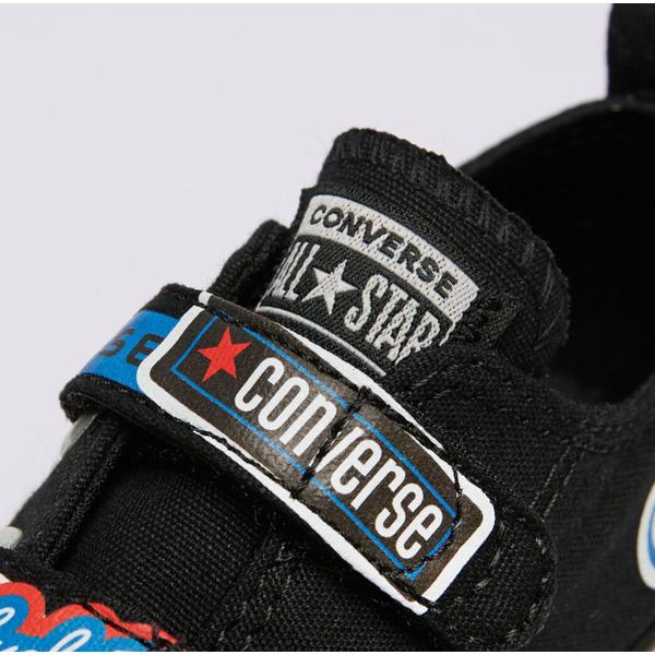Converse Детские легкие кеды из парусины 2v на липучке Chuck Taylor