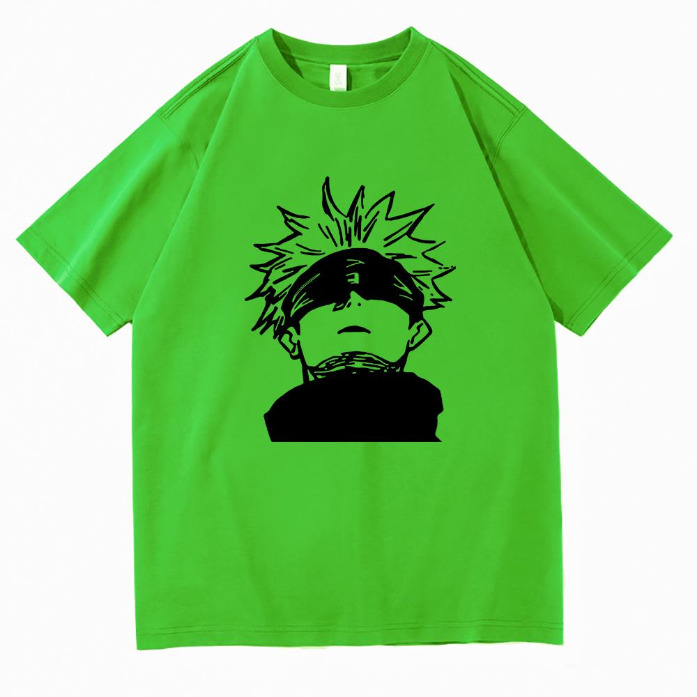 Футболка Jujutsu Kaisen 2 унисекс Harajuku Satoru Gojo футболка с капюшоном унисекс аниме Unisexga высокое качество уличная одежда хлопковые футболки