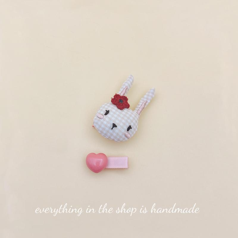 1 шт. Милые аксессуары для волос новорожденных Мультяшные заколки для волос для девочек Ручной работы Тканевые хлопковые заколки Детский боковой зажим Детский держатель для волос