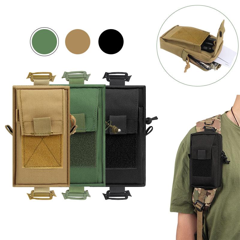 Тактическая поясная сумка Molle, уличная аварийная сумка EDC, чехол для телефона, спортивные аксессуары для скалолазания, бега, уличные инструменты, охотничьи сумки