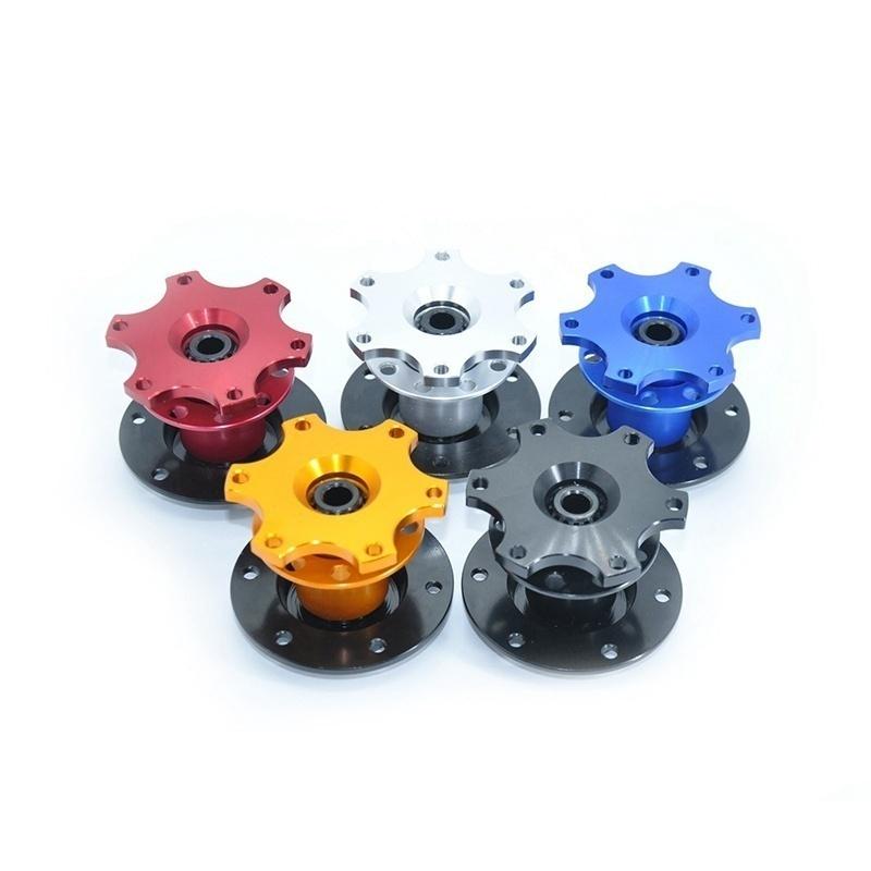 Auto Car Universal Racing Steering Wheel Quick Release Hub Adapter Snap Off Boss Kit