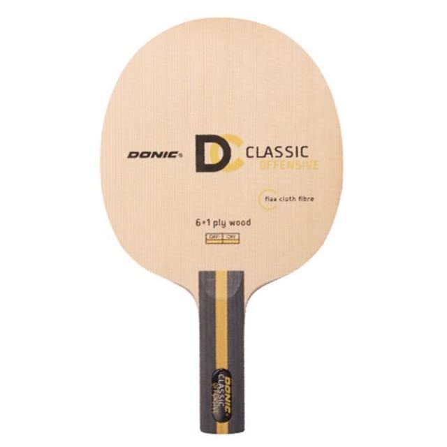 Donic Classic Offensive Table Tennis Racket, Shakehand, ST Straight Handle BL217ST